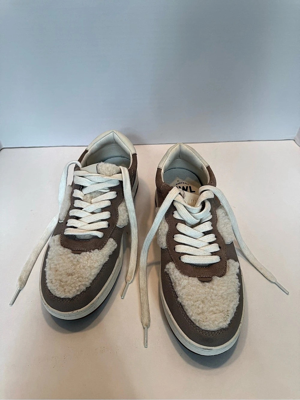 MWL Women's Brown & Cream Sneakers